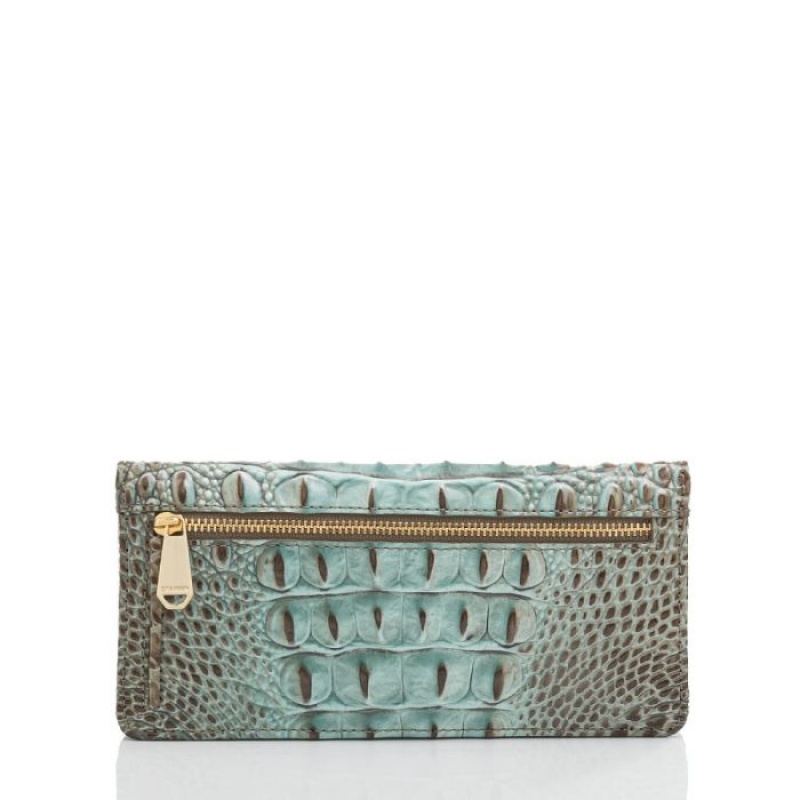 Women's Brahmin Ady Wallet Wallets Bluebell Ombre Melbourne | UDCP1882