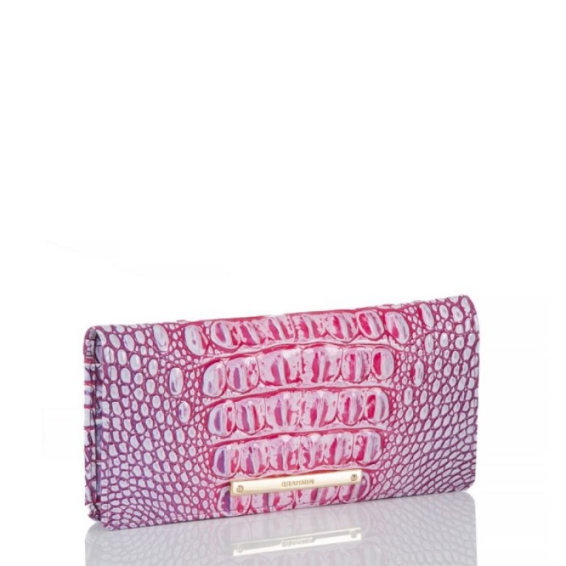 Women's Brahmin Ady Wallet Wallets Boysenberry Ombre Melbourne | WUWD2920