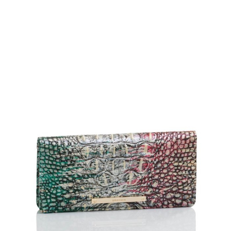 Women's Brahmin Ady Wallet Wallets Carnival Ombre Melbourne | AEBW3030