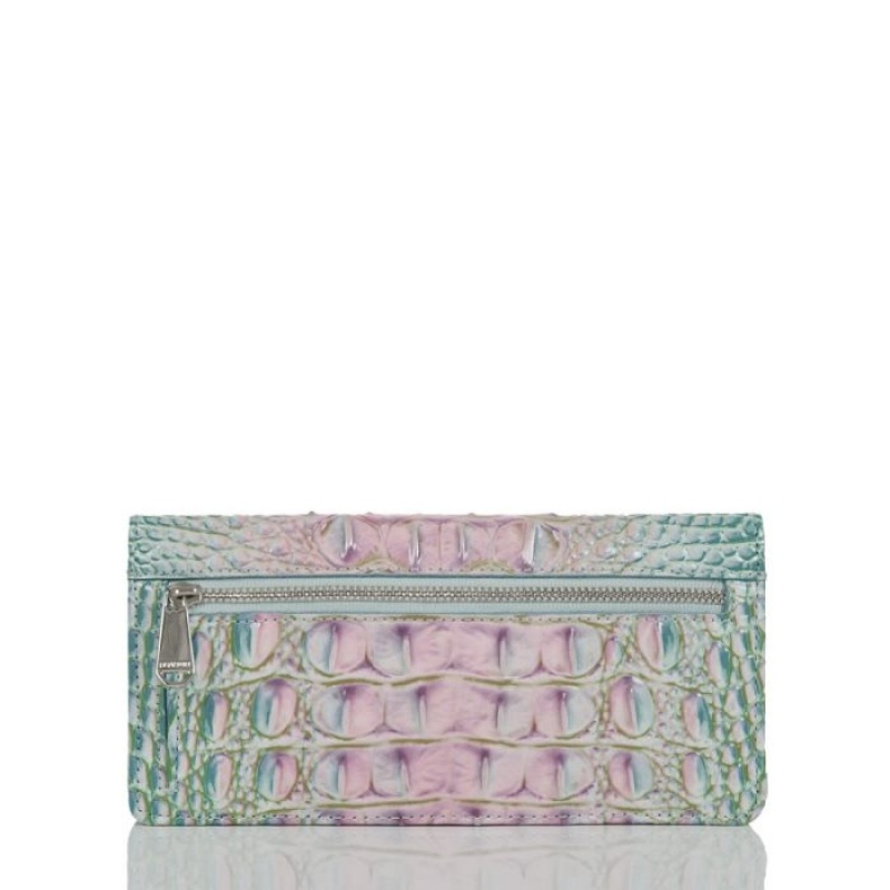 Women's Brahmin Ady Wallet Wallets Cotton Candy Ombre Melbourne | IFBQ0573