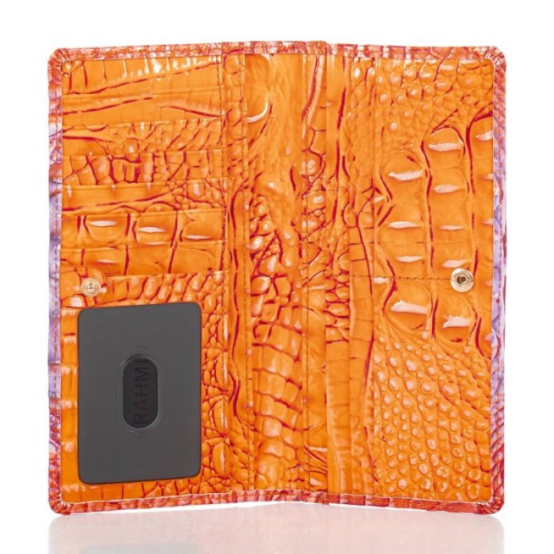 Women's Brahmin Ady Wallet Wallets Daiquiri Ombre Melbourne | TWTY5083