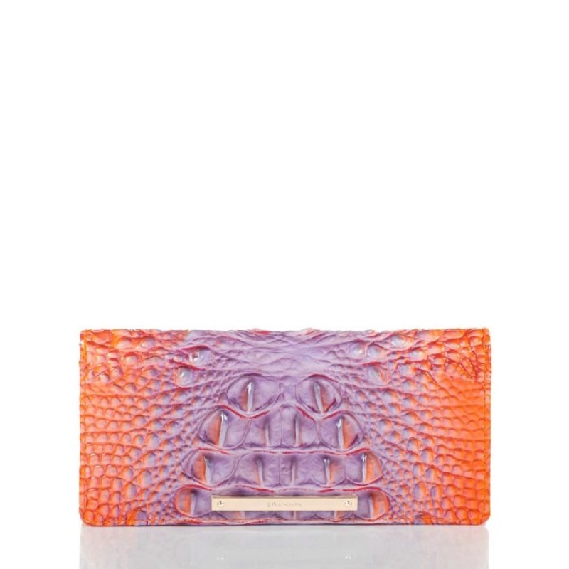 Women\'s Brahmin Ady Wallet Wallets Daiquiri Ombre Melbourne | TWTY5083