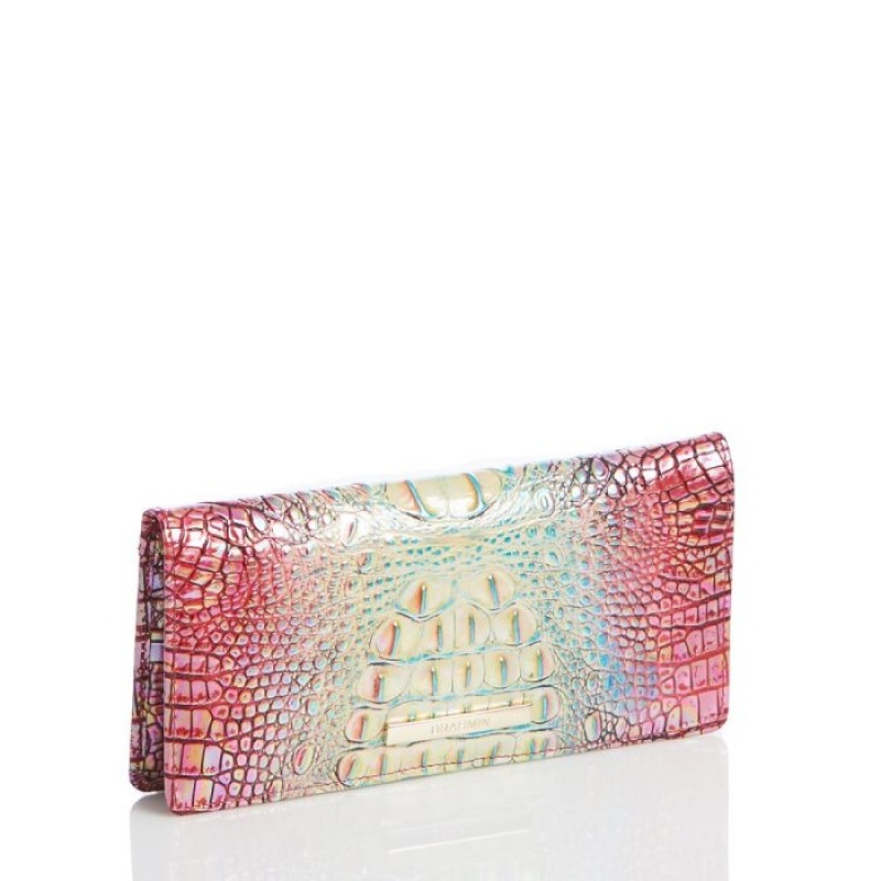 Women's Brahmin Ady Wallet Wallets Dragonfruit Ombre Mini Melbourne | ZVNK0163