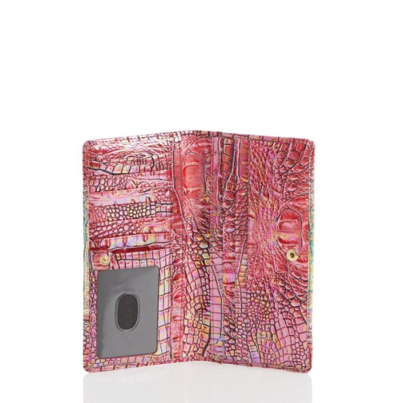 Women's Brahmin Ady Wallet Wallets Dragonfruit Ombre Mini Melbourne | ZVNK0163