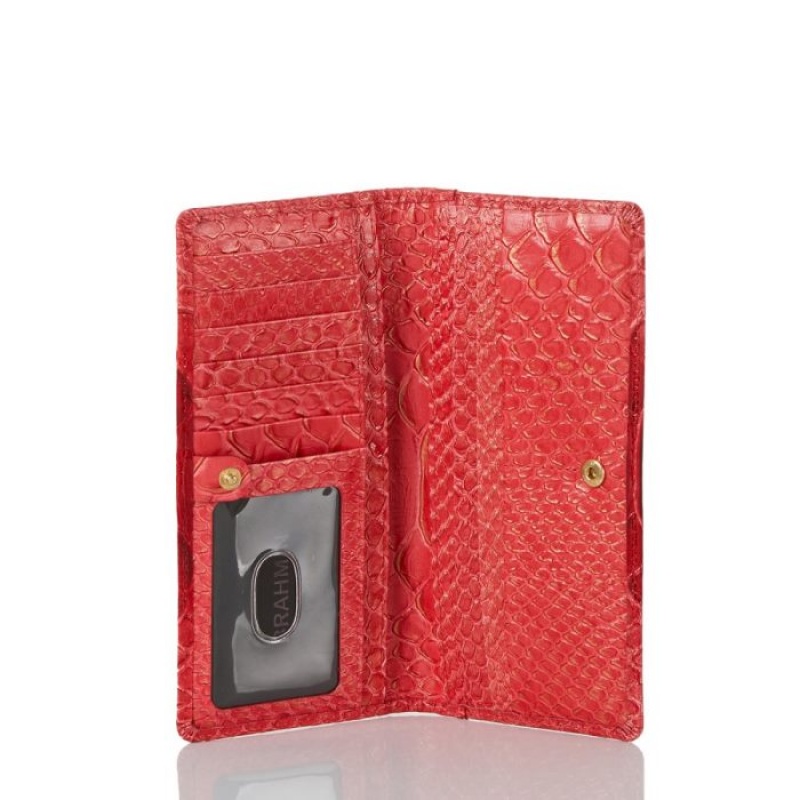 Women's Brahmin Ady Wallet Wallets Flame Calimero | CVSP4940