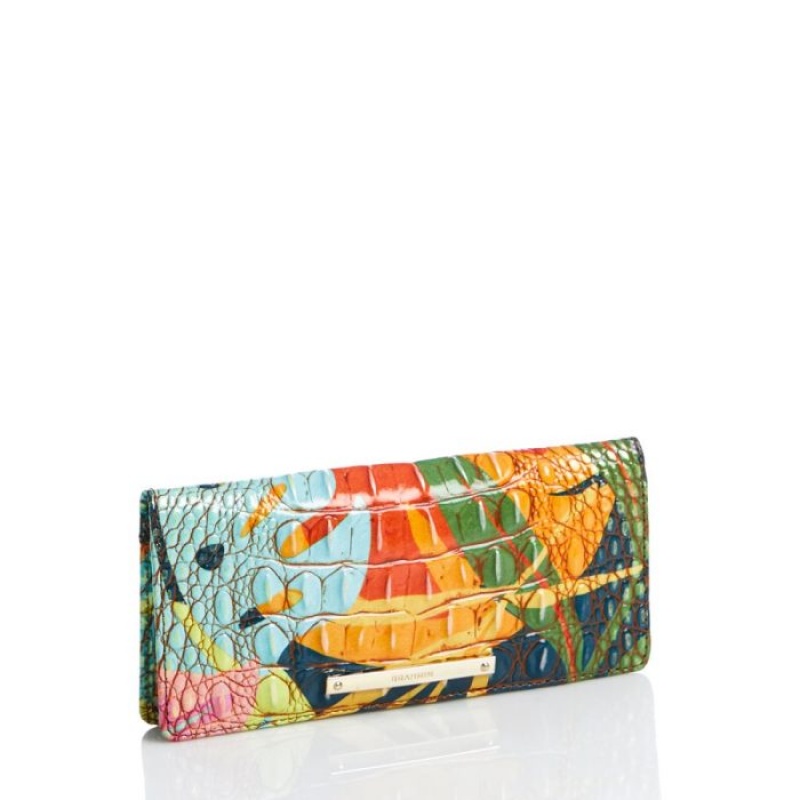 Women's Brahmin Ady Wallet Wallets Green | AAOK1029