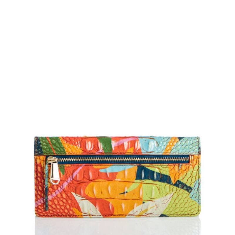 Women's Brahmin Ady Wallet Wallets Green | AAOK1029