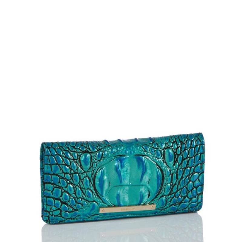 Women's Brahmin Ady Wallet Wallets Peacock | BNWO1658