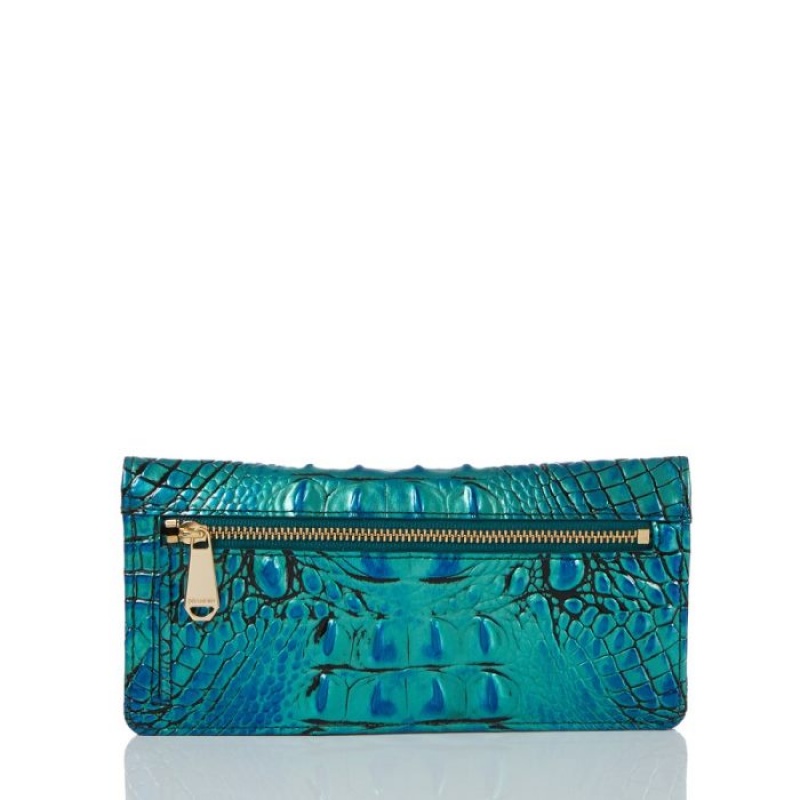 Women's Brahmin Ady Wallet Wallets Peacock | BNWO1658