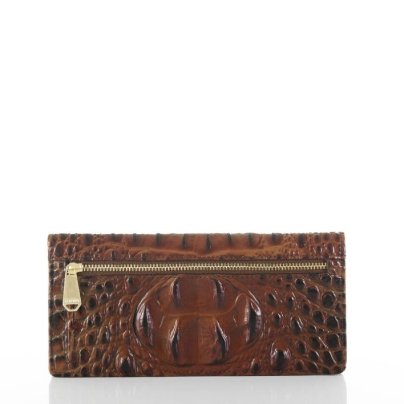 Women's Brahmin Ady Wallet Wallets Pecan Melbourne | RYSB4393