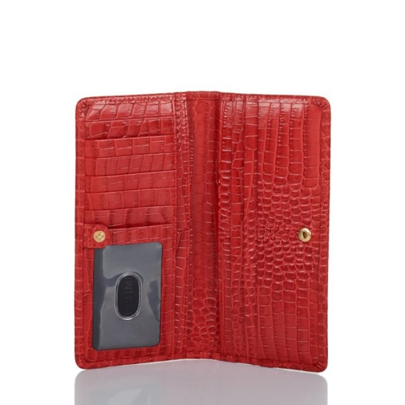 Women's Brahmin Ady Wallet Wallets Red | RLON6440