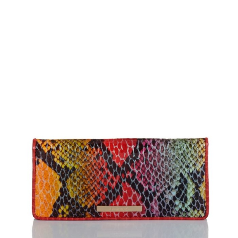 Women\'s Brahmin Ady Wallet Wallets Red | YMCJ6821