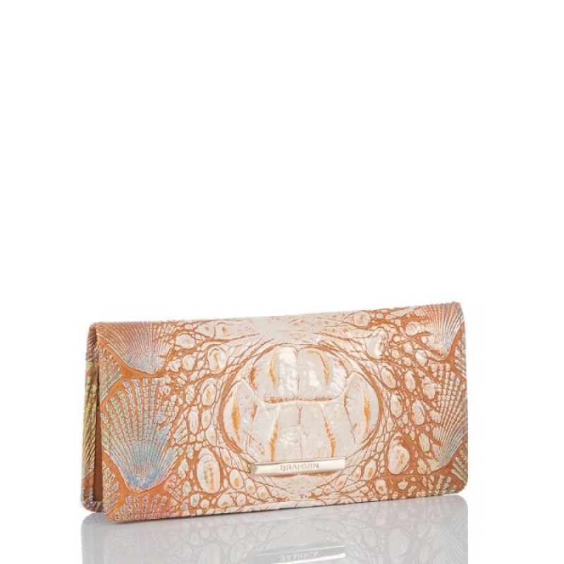 Women's Brahmin Ady Wallet Wallets Scallop Bondi | BAVF7762