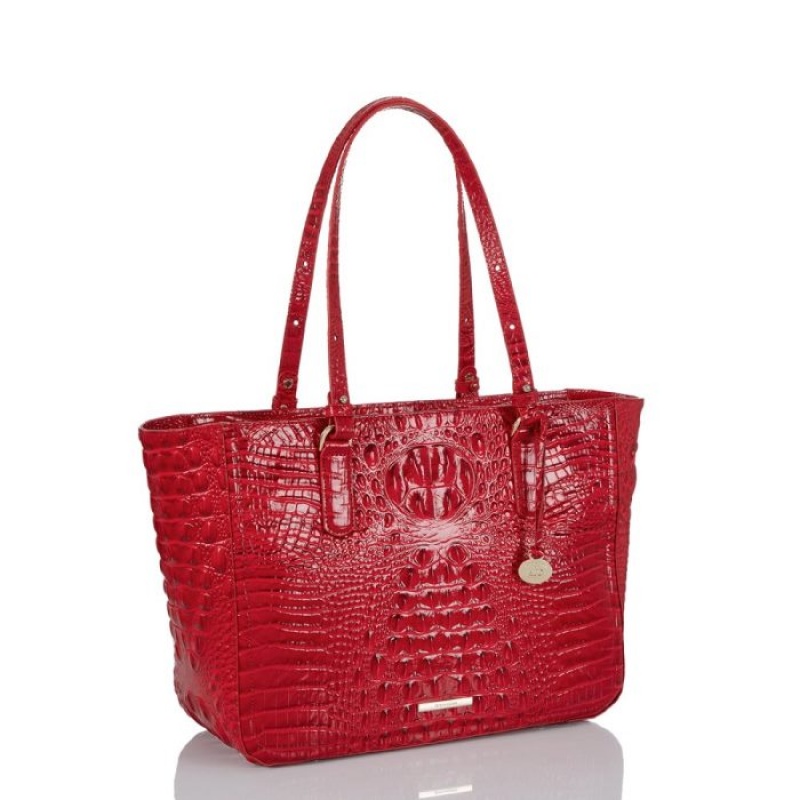 Women's Brahmin Ashlee Tote Bags Carnation Melbourne | SNJP8760