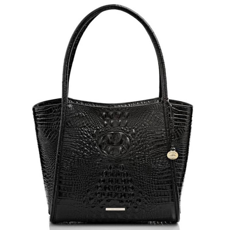 Women\'s Brahmin Bailee Tote Bags Black | XAPK8490