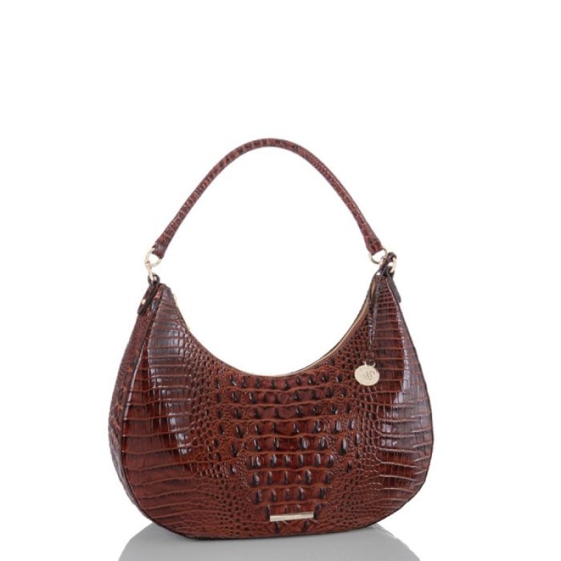 Women's Brahmin Bekka Shoulder Bags Pecan Melbourne | JEDW4898