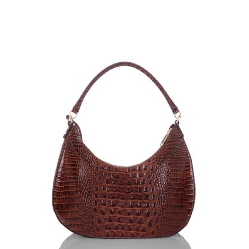 Women's Brahmin Bekka Shoulder Bags Pecan Melbourne | JEDW4898