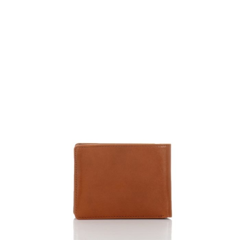 Women's Brahmin Billfold Wallets Whiskey Topsail | ICAL2764