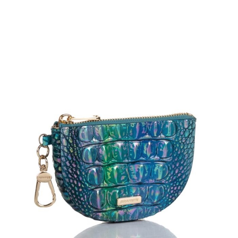 Women's Brahmin Britt Wallets Blue | TSSE4626