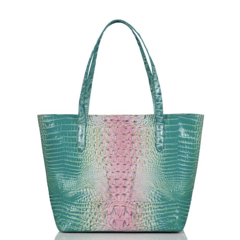 Women's Brahmin Brooke Tote Bags Cotton Candy Ombre Melbourne | LOLY6629