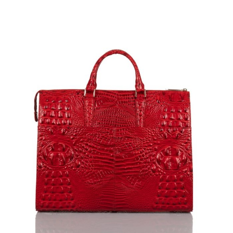 Women's Brahmin Business Tote Business Bags Carnation Melbourne | EMAD0982