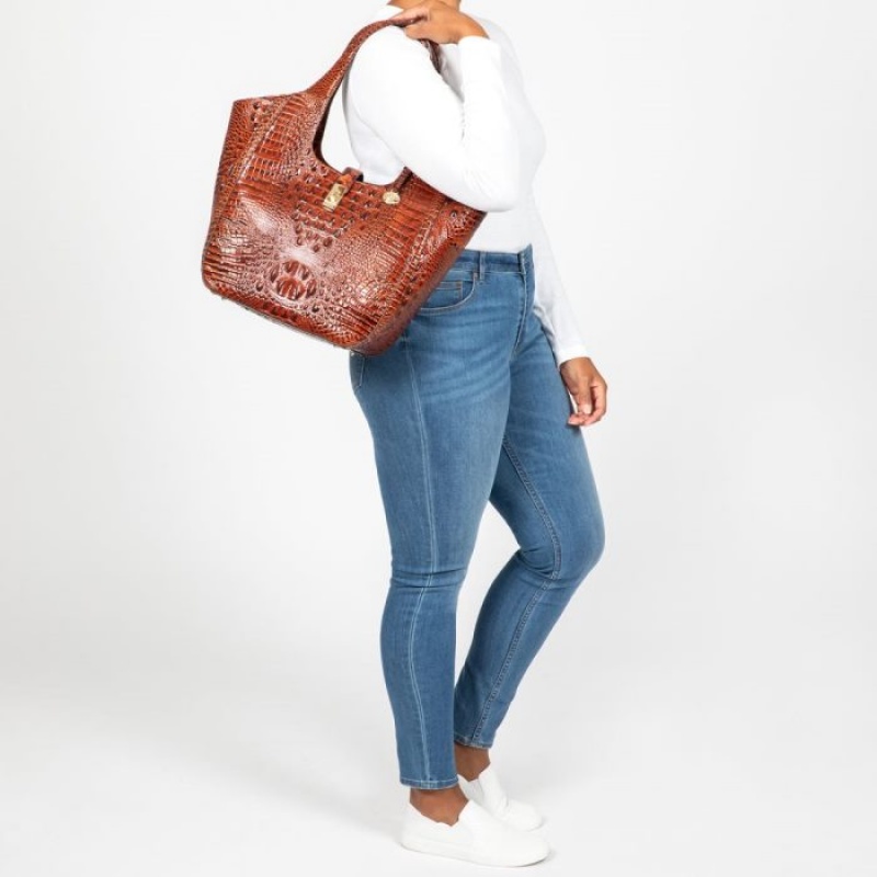 Women's Brahmin Carla Tote Bags Melbourne | LZGU7945