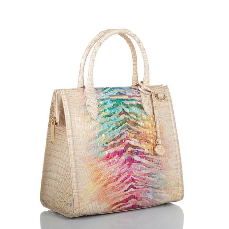 Women's Brahmin Caroline Satchel Bags Entice Ombre Melbourne | BAQW4580