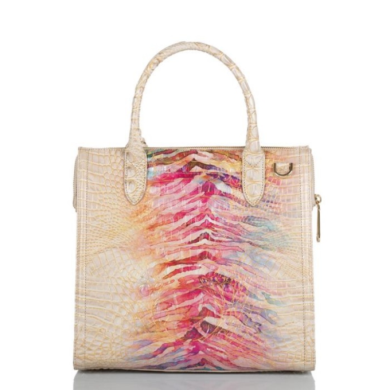 Women's Brahmin Caroline Satchel Bags Entice Ombre Melbourne | BAQW4580