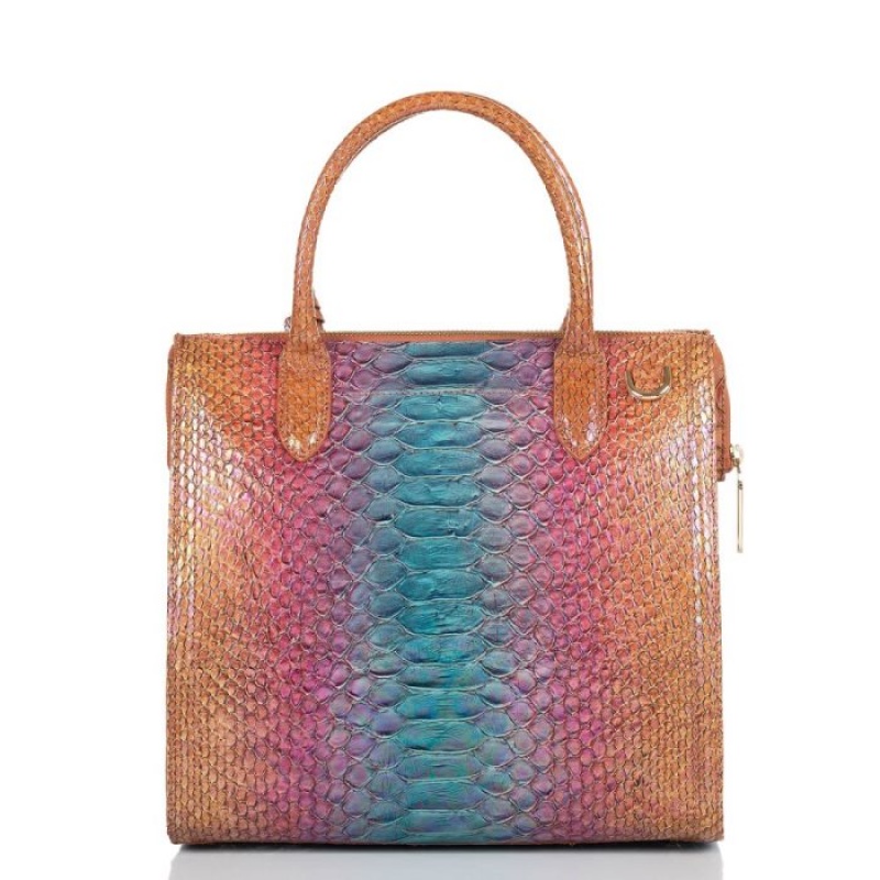 Women's Brahmin Caroline Satchel Bags Multicolor | CZLB1804