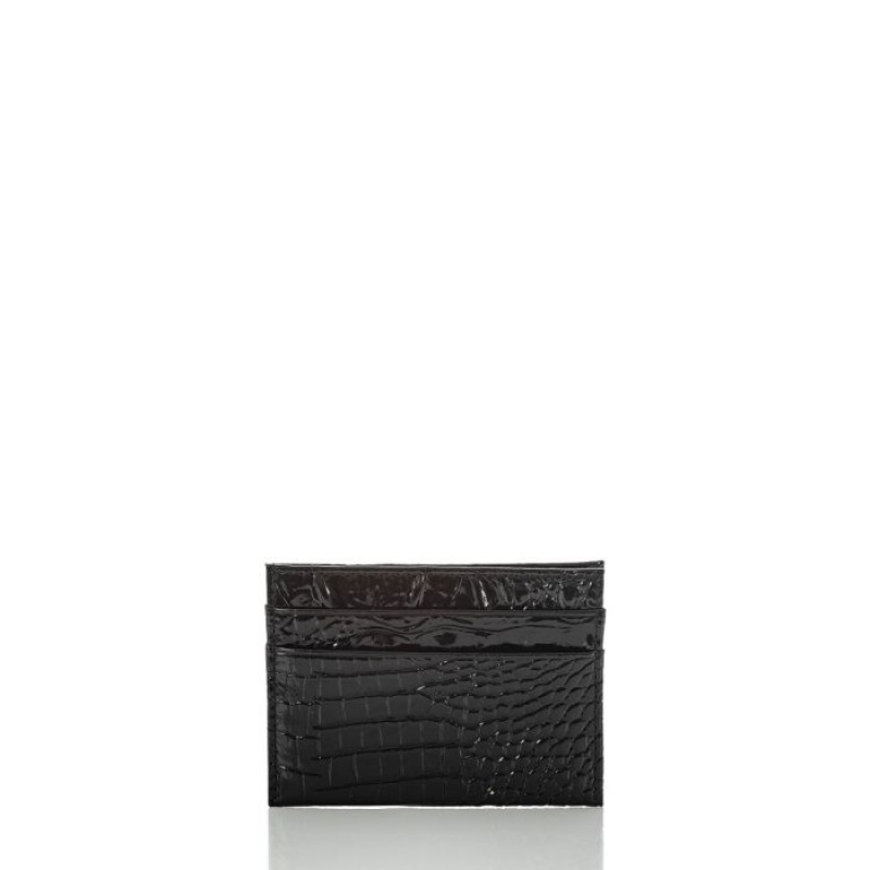 Women\'s Brahmin Charlie Wallets Black | AHCG3461