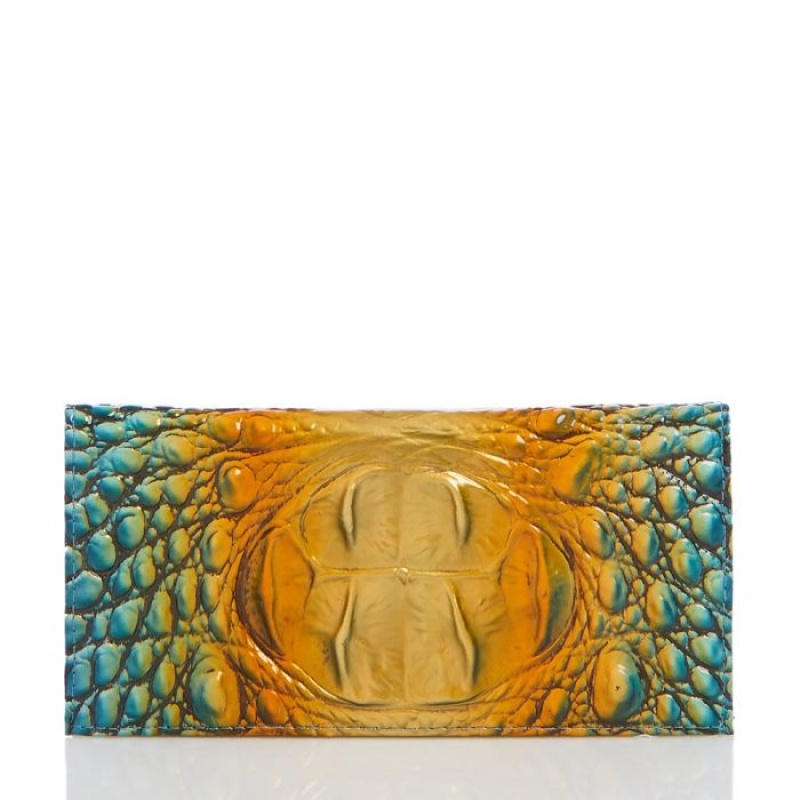 Women's Brahmin Cordelia Checkbook Wallets Bermuda Ombre Melbourne | YJRS8488