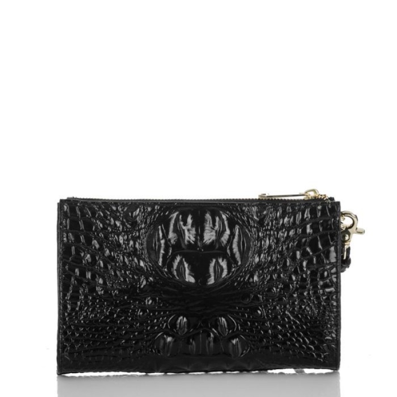 Women's Brahmin Daisy Wallets Black | KPZQ9860