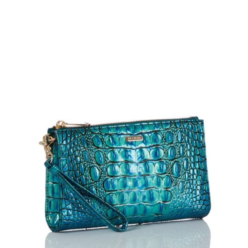 Women's Brahmin Daisy Wallets Peacock | YYZF9952