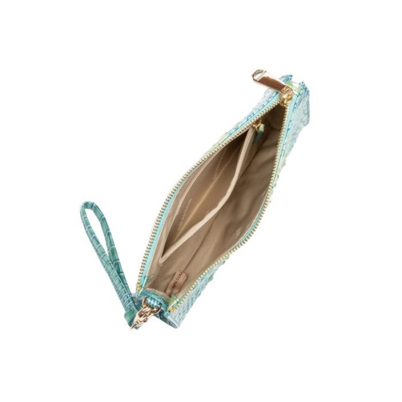 Women's Brahmin Daisy Wallets Seafoam Ombre Melbourne | ACCA7591