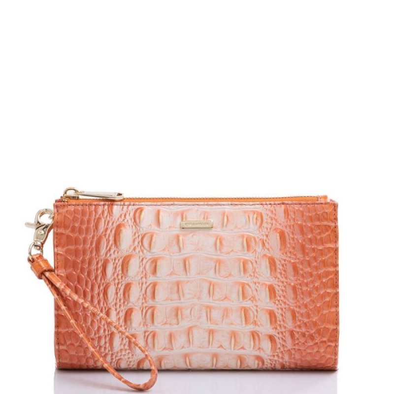 Women\'s Brahmin Daisy Wallets Sherbert Ombre Melbourne | XWPM9109