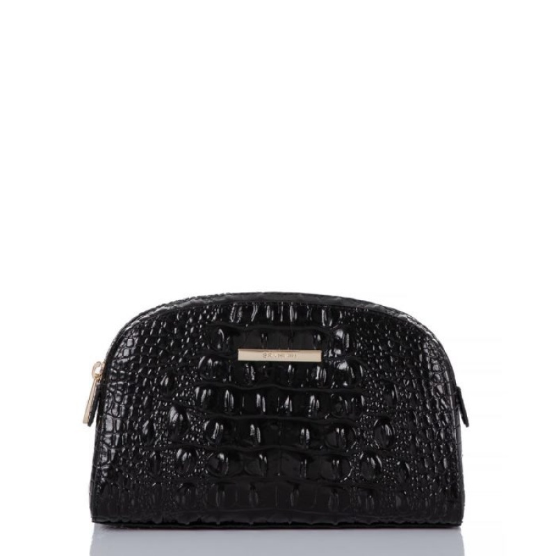 Women\'s Brahmin Dany Wallets Black | RCQZ3884