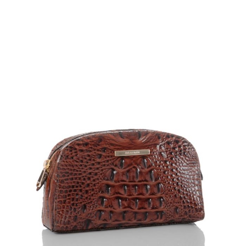 Women's Brahmin Dany Wallets Pecan Melbourne | FXQE5258