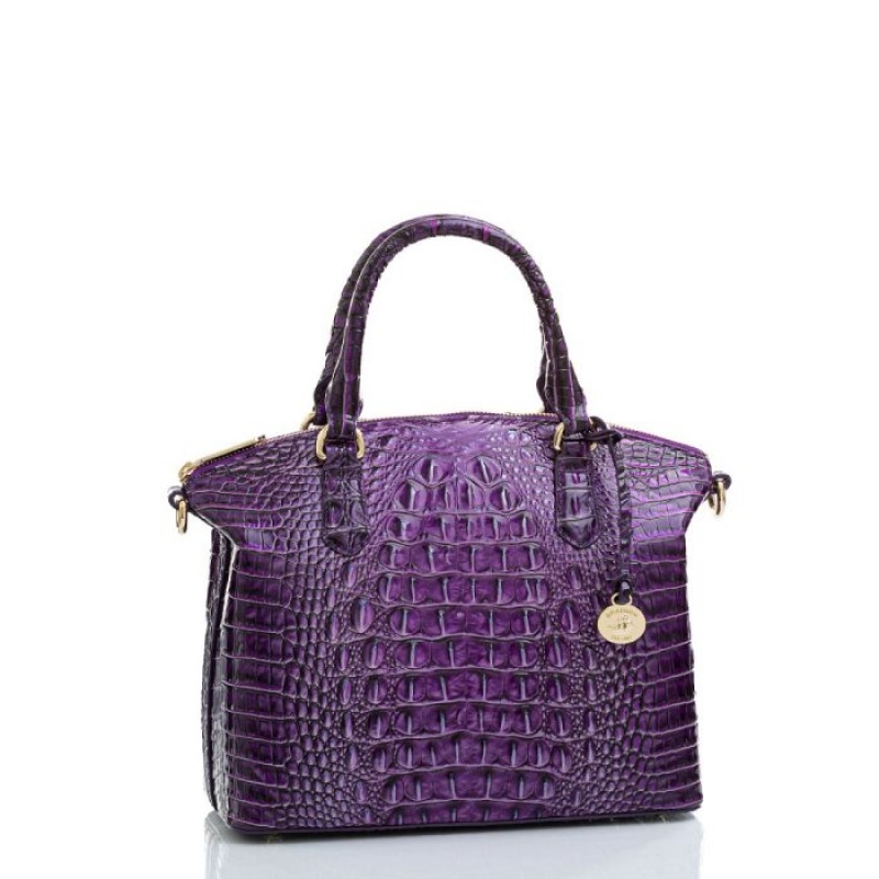 Women's Brahmin Duxbury Satchel Satchel Bags Ultraviolet Ombre Melbourne | ZCES0832