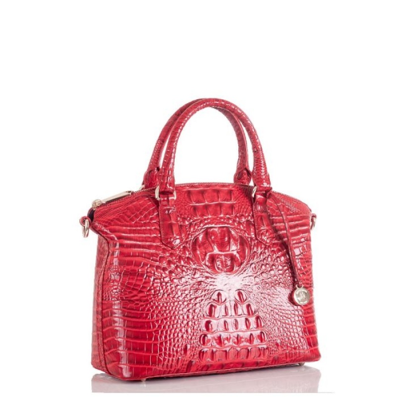 Women's Brahmin Duxbury Satchel Satchel Bags Carnation Melbourne | WXES9885