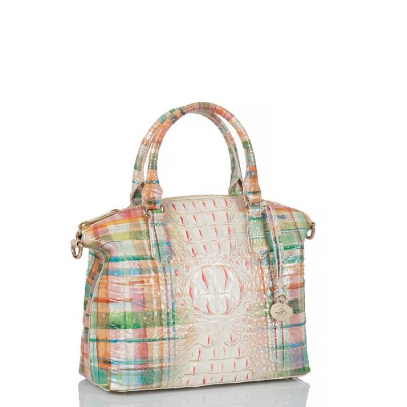 Women's Brahmin Duxbury Satchel Satchel Bags Sweet Tea Ombre Melbourne | HFHR7778