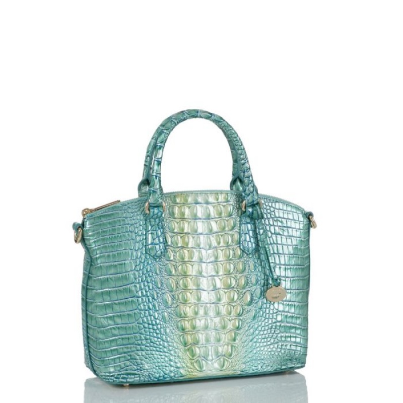 Women's Brahmin Duxbury Satchel Satchel Bags Seafoam Ombre Melbourne | QCER4601