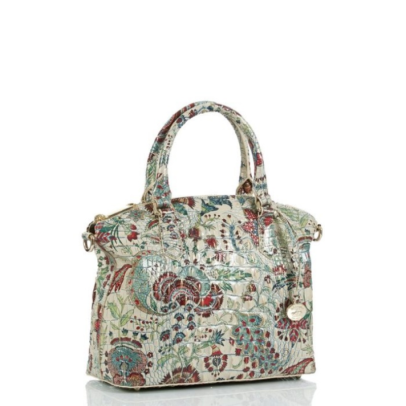 Women's Brahmin Duxbury Satchel Satchel Bags Brocade Melbourne | SUZM9603