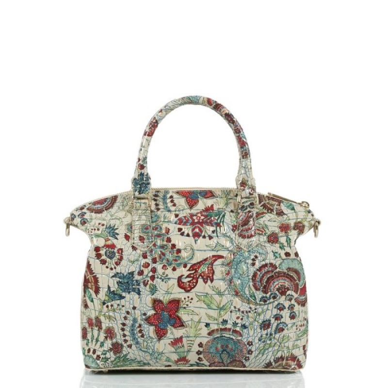 Women's Brahmin Duxbury Satchel Satchel Bags Brocade Melbourne | SUZM9603