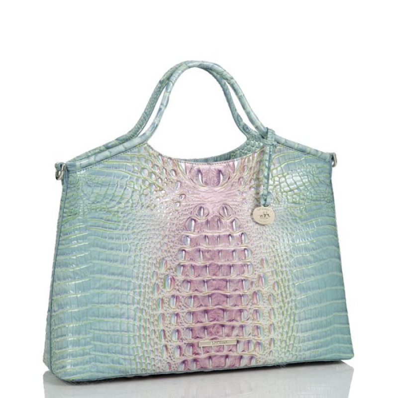 Women's Brahmin Elaine Satchel Bags Cotton Candy Ombre Melbourne | MMWY9163