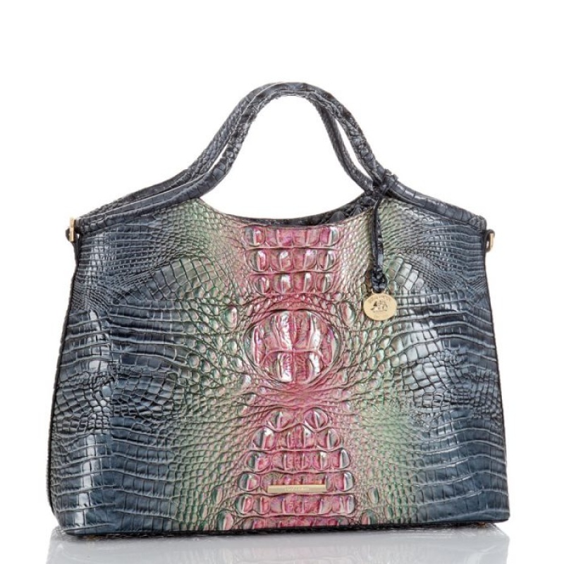 Women's Brahmin Elaine Satchel Bags Radiance Ombre Melbourne | BPFW8903