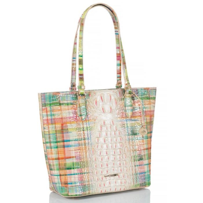 Women's Brahmin Ellen Tote Bags Sweet Tea Ombre Melbourne | JIAU1076