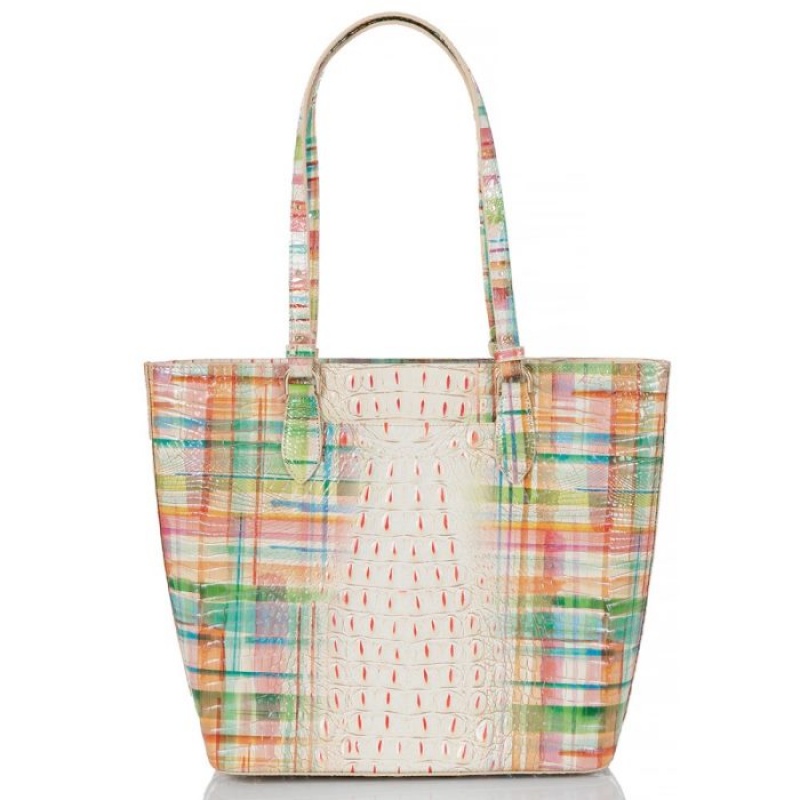 Women's Brahmin Ellen Tote Bags Sweet Tea Ombre Melbourne | JIAU1076