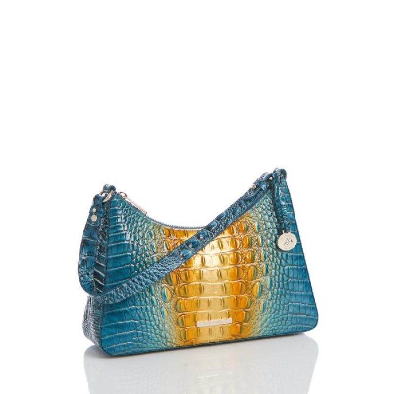 Women's Brahmin Esme Shoulder Bags Bermuda Ombre Melbourne | XOPQ9673