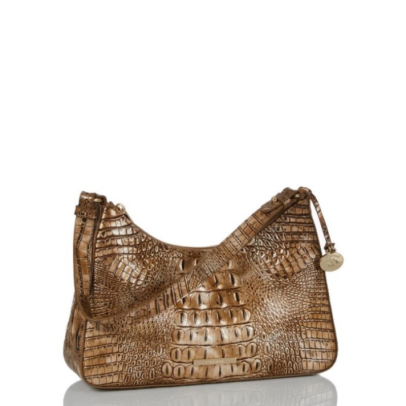 Women's Brahmin Esme Shoulder Bags Cashew Melbourne | VKLF4719