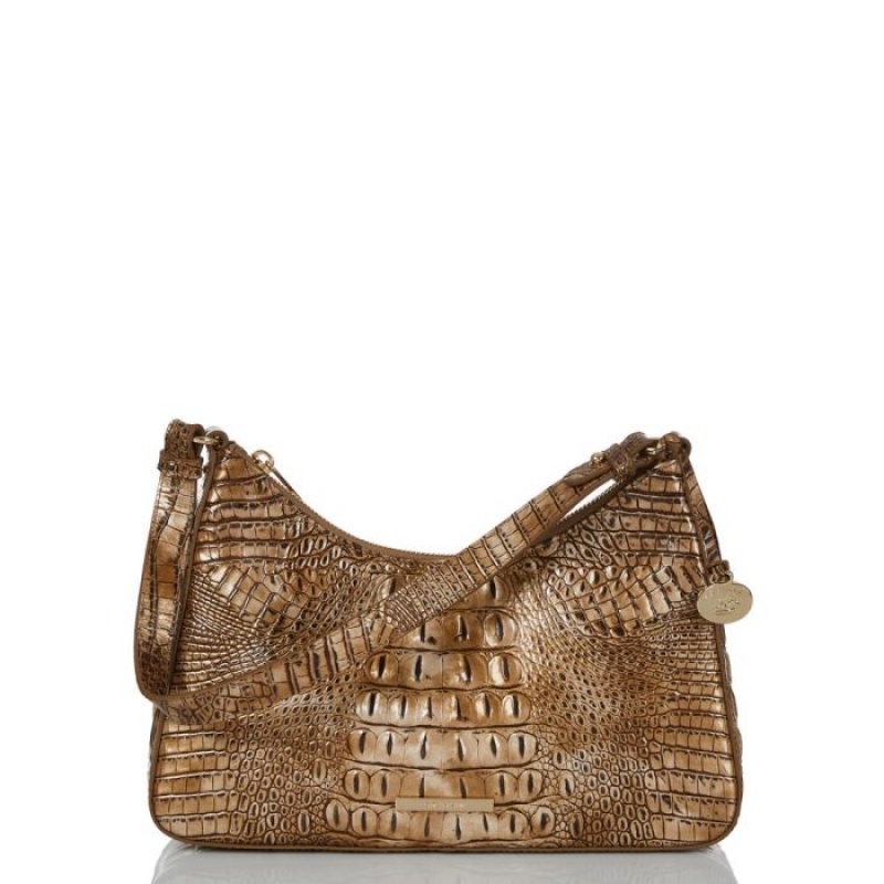 Women\'s Brahmin Esme Shoulder Bags Cashew Melbourne | VKLF4719